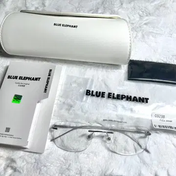 Blue Elephant RIZZ Silver 무테 안경