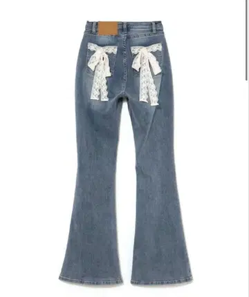 정품 andmary Lacey ribbon denim size S
