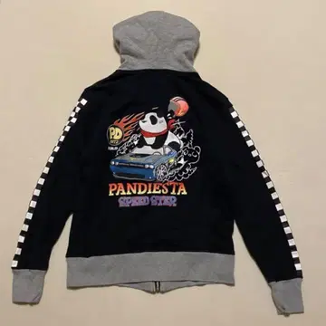 PANDIESTA JAPAN 자수 풀 집업 후드티