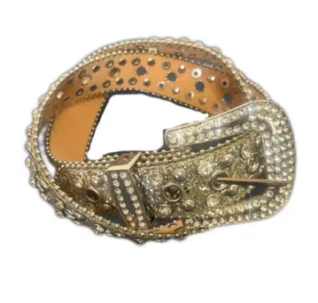 큐빅 벨트 실버 반짝반짝 블링블링