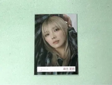 [ 사쿠라자카46 ] 후지요시 카린 체크 코디 브로마이드 요리