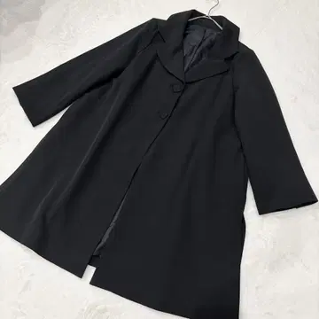 컨디션 최상 Madame HIROKO 마담 히로코 블랙 포멀 코트