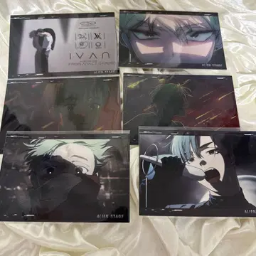 에이리언 스테이지 중국 한정판 카페 엽서 세트 이반 틸