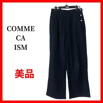 COMME CA ISM 컴시즘 데님 팬츠 와이드 팬츠 B1497