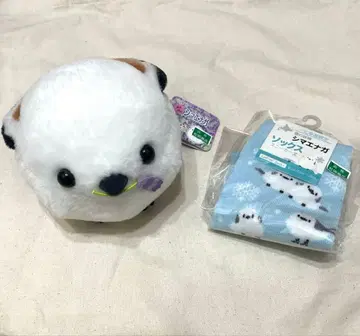 복복 시마연가 라벤더 봉제 인형 양말 미사용 새상품
