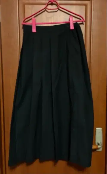 무인양품 하카마 팬츠 가우초 블랙 M