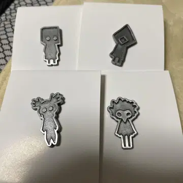 리틀 나이트메어 핀 배지 로손 한정판