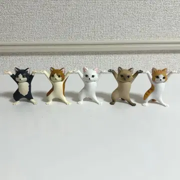 고양이 펜꽂이 5세트