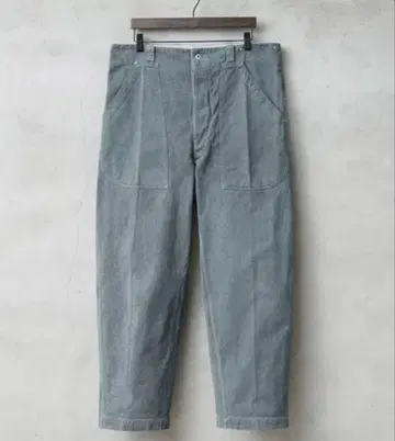 실물 USED 스위스군 1950년대 전반기 빈티지 데님 워크 팬츠