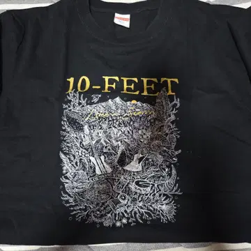 10-FEET 투어 T셔츠 XL 블랙