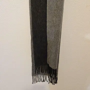 캐시미어 100% 그레이 스톨