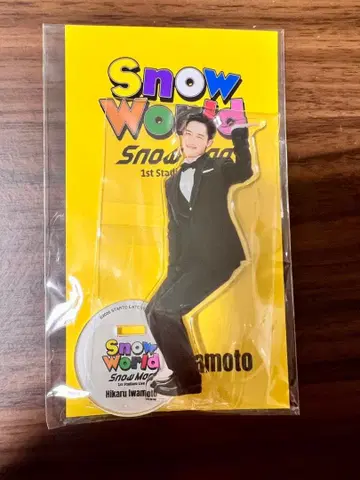 Snow World 아크릴 스탠드 이와모토 히카루 히-군