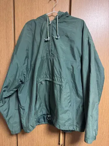 올드 GAP 나일론 풀오버 자켓 아노락 후드티