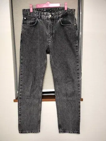 ZARA 스트레이트 블랙 데님
