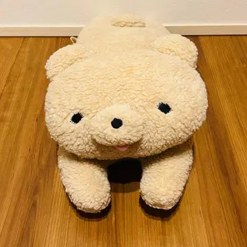 MOCHIKUMA MOUTON 쿠션 L 베이지 봉제 인형