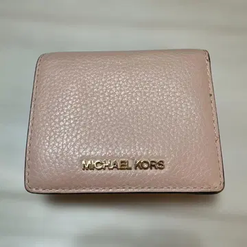 MICHAEL KORS 핑크 접이식 지갑