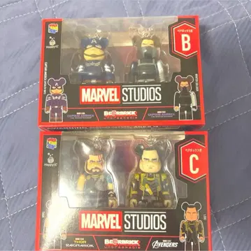 MARVEL STUDIOS 큐브릭 베어브릭 세트