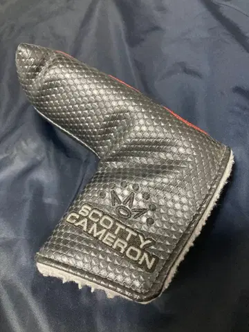 Scotty Cameron 퍼터용 골프헤드커버 블랙