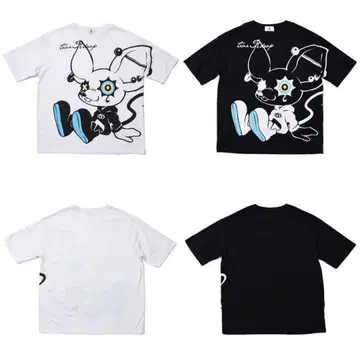 기무라 료헤이 x TAKALAKA tear R drop 티셔츠 블랙