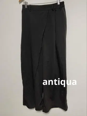 안티카 랩 와이드 팬츠 카페 팬츠