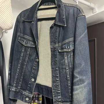 다크 블루 데님 자켓
