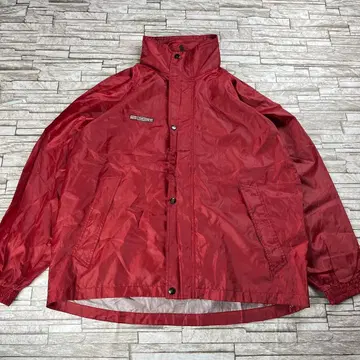 00s UMBRO 나일론 자켓 레드 원포인트 XL