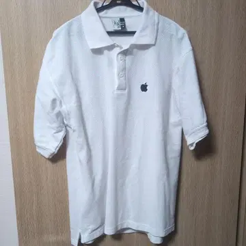 Apple 애플 피케 셔츠 공식 기업 90s 00s y2k 티셔츠