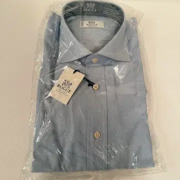 BOGGI MILANO 스트라이프 긴팔 셔츠 새상품