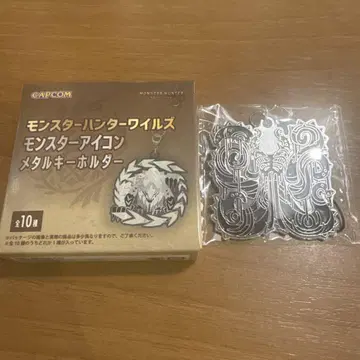 몬스터 헌터 와일즈 몬스터 아이콘 메탈 키링 누에크드라