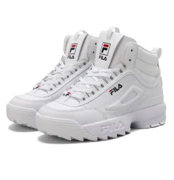 새상품 FILA 휠라 DISRUPTOR II MID 하이컷 스니커즈