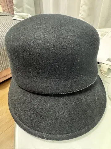 CA4LA 블랙 울 페 햇