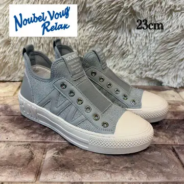 새상품급 Noubel Voug Relax 니트 스니커즈 23cm