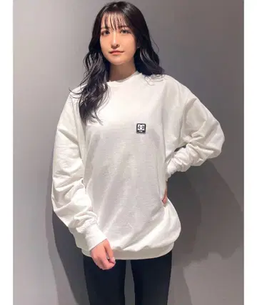 GYDA DC 콜라보 맨투맨 화이트