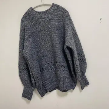purl knitting openwork volume color knit