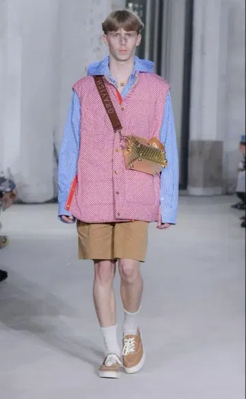 MASU hooded B.D. shirts 25ss 후드 부착 체크