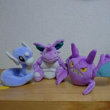 포켓몬 센터 한정판 니드킹 크로뱃 미니류 fit 봉제 인형