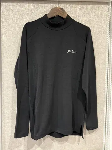 Titleist 골프 모크넥 셔츠 M 블랙