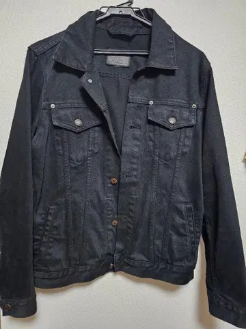 GAP 블랙 데님 자켓