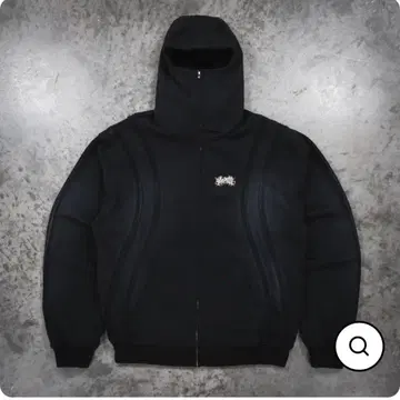 발라클라바풍 지퍼 후드티 후디 opiup y2k