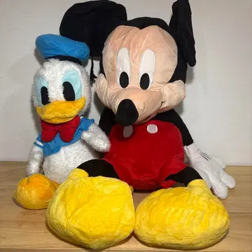 미키마우스 도널드 덕 봉제 인형 세트