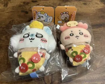 치이카와 (먼작귀) 커플 피자 마스코트 모몽가 & 헌책방 카니쨩