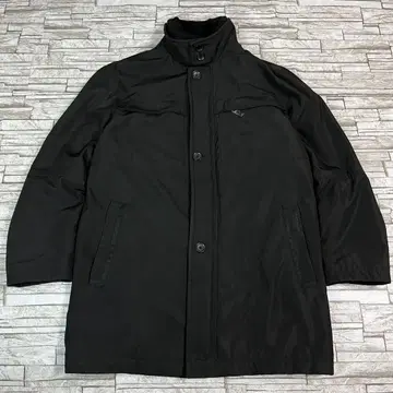 피에르 가르뎅 패딩 자켓 롱 코트 블랙 프랑스