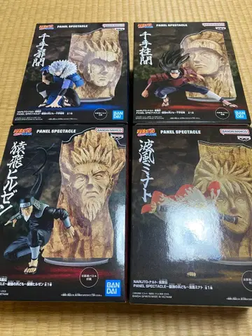 NARUTO 패널 스펙터클 피규어 세트