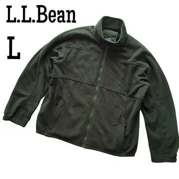 [ 새상품급 ] L.L.Bean 플리스 자켓 L 그린