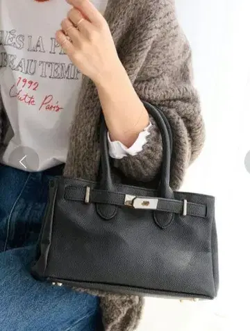 베레토 VELETTO 미니 토트백 블랙
