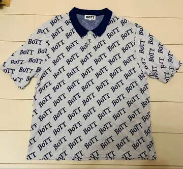 BOTT 올 패턴 피케 셔츠 XXL