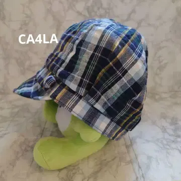 CA4LA 카시라 헌팅 캡 햇 모자 블루 계열
