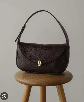 [ 새상품급 ] russet 티어드롭 백 브라운