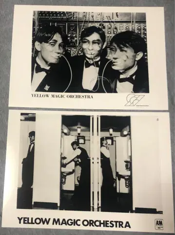YMO 사진 2장 일괄