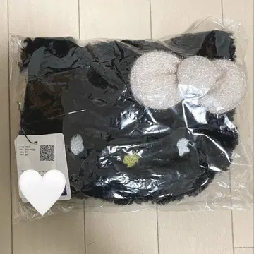미개봉 새상품 오파크 클립 키티 숄더백 블랙